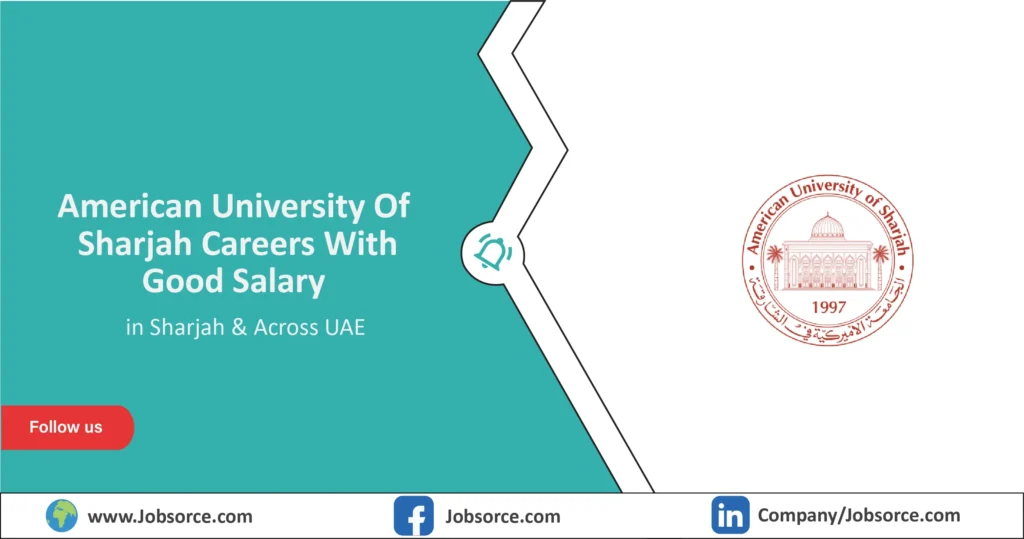 American University Of Sharjah Careers